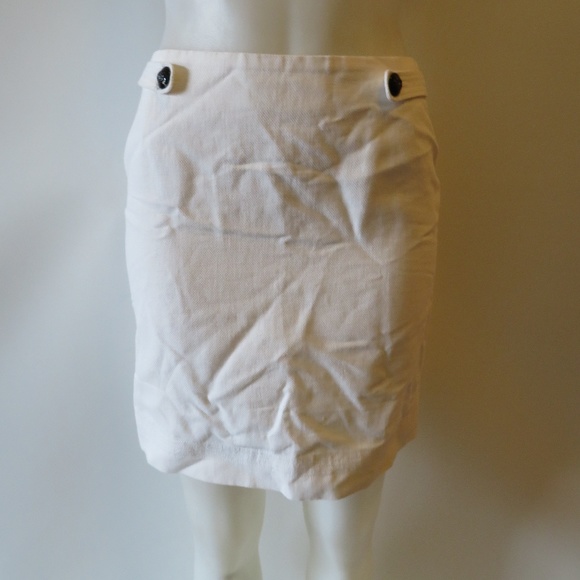 PABLO GERARD DAREL WHITE SKIRT SZ 38 EUR/ US 6 - Picture 2 of 8